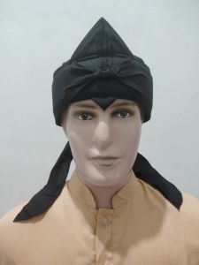 udeng Sunda blangkon Jawa hitam polos