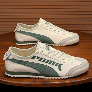 PuTian Mens Canvas Shoes Breathable Retro Agan Flat Bottom Sports Casual Trendy Footwear for Youth Comfortable All-Season Sneakers