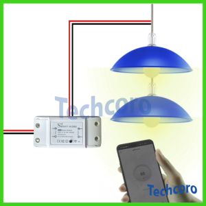 Công tắc điều khiển từ xa Wifi 3G 4G có hẹn giờ MẪU MỚI loại 1