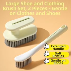Soft Bristle Multi-purpose Cleaning Brush for Shoes and Clothes