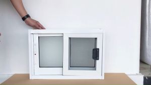 หน้าต่างบานเลื่อนอลูมิเนียม 40X60 ซม | บริการเก็บเงินปลายทาง รับผลิตตามไซส์ที่ต้องการ