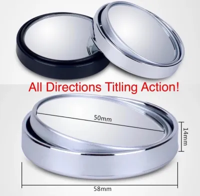 SG Instock! 360 Car Blind Spot Mirror (58cm)