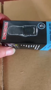 Đèn pin cầm tay mini siêu sáng chiếu xa pin trâu 5 chế độ sáng đèn pin mini cầm tay có móc gài tiện dụng