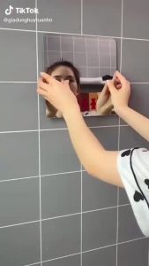 Gương dán tường gương ghép soi toàn thân 20x20cm dán siêu chắc
