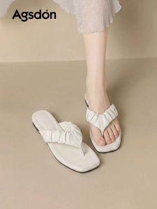 Agsdon | Soft Bottom Slip-on Flip Flops for Summer Wear