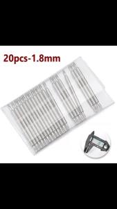12 14 16 18mm 19 20mm 21mm 22mm 24mm 26mm 20pcs Dia Watch Band Spring Bars Link Pin 1.3mm 1.5mm 1.8mm Stainless Watch Spring Bar