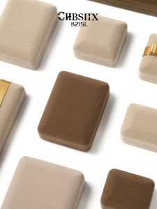 Luxury Jewelry Box Ring Box Wedding Diamond Necklace Bracelet Long Chain Pendant Velvet Storage Box C&K Fashion Accessories