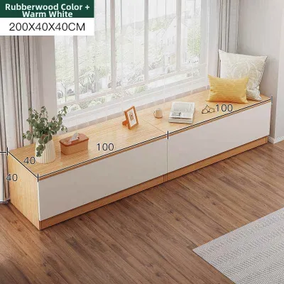 SHANNAIER | Balcony Window Storage Bench Multipurpose Organizer