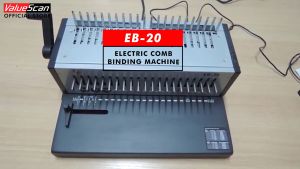 ValueScan EB-20 Electric Comb Binding Machine