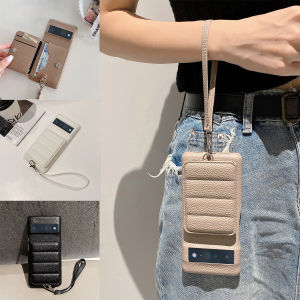 Wrist Strap Wallet Phone Case For Google Pixel: A Luxury Litchi Pattern Shockproof PU Leather Cover