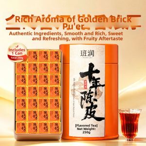 BANRUN | Aged Ten Years Tangerine Peel Puer Tea Brick