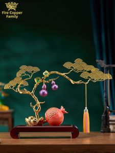 DATONGSHIJIA | Good Fortune Brass Filigree Home Decoration