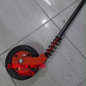 Roda Getrek Ban Belakang Gerobak 7 Inch 300Kg