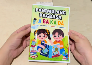 ABAKADA BOOK- Panimulang Pagbasa Gamit ang Alpabetong Filipino at ABAKADA Approach for 3-7 yrs old A5 Size 64 Pages
