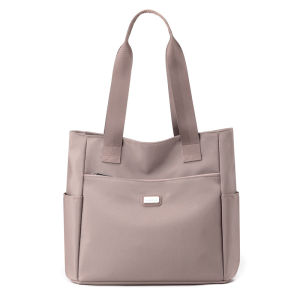 GStar Multi-Pocket Large Nylon Tote Bag Lightweight Women Mom Travel Shoulder Bag Waterproof Durable Handbag Daily Shopping Office Work Commuter Bag