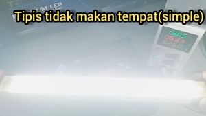 lampu kabin plafon atap bagasi led mobil truck bis tambahan jualan gerobak slim tipis