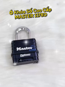 [Hỏa Tốc HCM] Khóa Số Cao Cấp Master 1178D -  Hàng chính Hãng