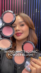 MAC Powder Blush - 6g / diperkaya Vitamin E untuk semua tipe kulit diuji oleh dermatolog - Blush On [Exclusive Promo]