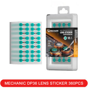 MECHANIC | MECHANIC DP36 No-Trace Phone Lens Stickers 12mm Blue Light Blocking Dust-Free Camera Protectors 360Pcs for Mobile Phone Repair