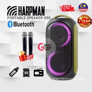 Harpman 6.5" HPT-X90 Series Portable PA System