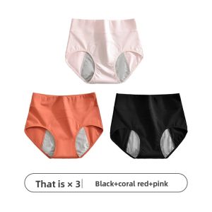 Coco Smart | Pure Cotton Development Period Physiological Underwear Girls Period Pants High Waist Triangle Panty Comfortable Cotton Fabric