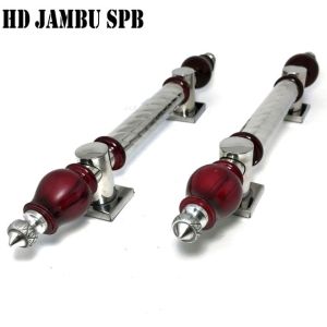 handle pintu/tarikan pintu stenlis stell kombinasi kayu jati 45cm