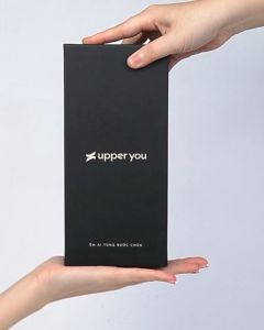 Tất Vớ Giày Tây Prime Cao Cấp UPPER YOU Mercerized Cotton Họa Tiết Màu Đen Black Tan Mềm Mại Thấm Hút - PMM4001