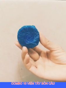 Combo 10 Viên thả bồn cầu tẩy sạch mảng bám khử mùi Hàn Quốc