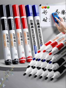 deli | Bút Viết Trắng & Bảng Đen Xóa Được Màu Không Độc
