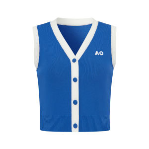 AO | Color Blocking Versatile Tennis Knit Vest 2026 Spring/Summer