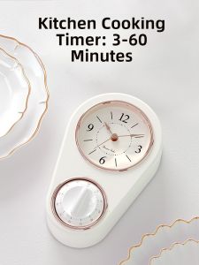 Kitchen Wall Clock No Drilling Fridge Magnet Small Hanging Clock Timer Fridge Large Clock Hanging Table Special Alarm Clock