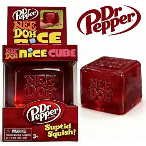 Schylling Needoh Jelly  Squeeze Toy Nice Cube  Anti-Stress Blocks Stress Relief Jigsaw Pressure Relief Souvenir for Kids