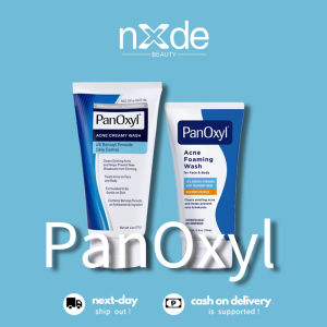 ✨100% Authentic ✨PanOxyl Acne Treatment Cleanser 4%10% Benzoyl Peroxide Acne Foaming Wash Facial Cleanser Anti-Acne Treats acne on face chest and back Contains moisturizers to combat dryness