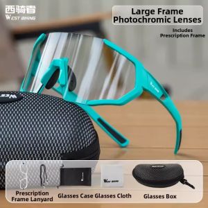 West Biking | Anti-fog Color-changing Windproof Cycling Sunglasses