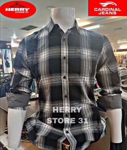 KEMEJA CARDINAL JEANS SLIMFIT TERBARU PREMIUM QUALITY