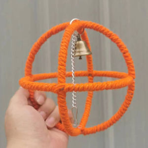 Parrot Toys Diet Balls Swing Ring Climbing Net Bite Molar Training Props Xuanfeng Tiger Skin Bird Cage Special