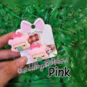 (1SET) JEPIT RAMBUT BUBBLE GIRL IMPORT / JEPIT RAMBUT ANAK KOREA / JEPITAN RAMBUT LUCU / HAIR CLIP BUBBLE GIRL / GHB-7735