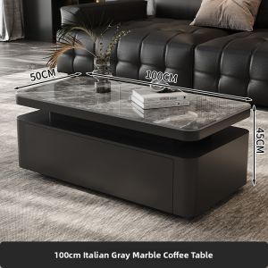 MOSU | Modern Minimalist Luxury Square Ceramic Plate Coffee Table