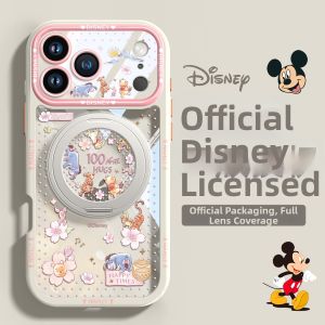 pinsai | Transparent Magnetic Stand Shockproof Stylish Phone Case