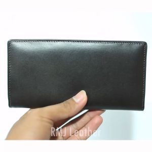Dompet Panjang Kulit Sapi Pull Up Dengan Sisipan Tengah Premium Leather