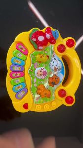 Đồ Chơi Đàn Piano nông trại chạy pin phát nhạc và đèn sáng Cho Bé ( tặng kèm pin ) - Đồ chơi MiniKids