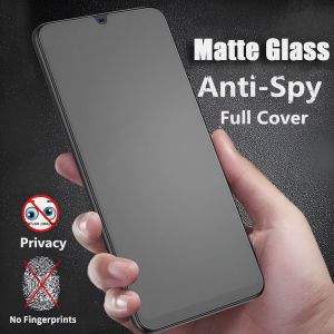 BLACK MATTE THEMPERED GLASS FULL LAYAR VIVO Y 27 ANTI MINYAK BEST TOOL
