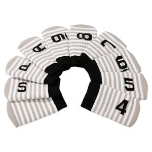 PGM GOLF | Knitted Iron Shaft Protective Golf Club Head Covers