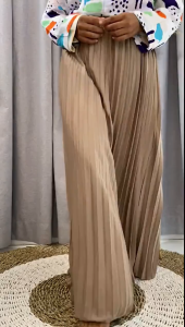 Rok Plisket Premium Hyget Lentur Adem Nyaman