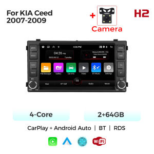 MEKEDE 7 Inch Android Car Radio Multimedia Player Wireless Carplay Auto For KIA CEED 2007 2008 2009 BT WIFI RDS GPS Navigation
