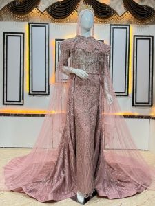 Gaun Pengantin Premium Slim Bolero Lepasan
