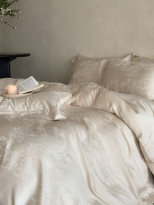 Luxurious High-End Tencel Bedding Set Spring/Summer Cool Silky
