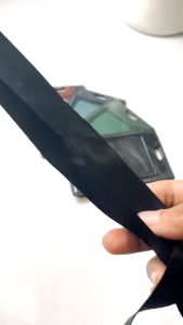 TOPLA Case ID Card Kulit Sintesis - Name Tag Lanyard Leather SATUAN Case Only