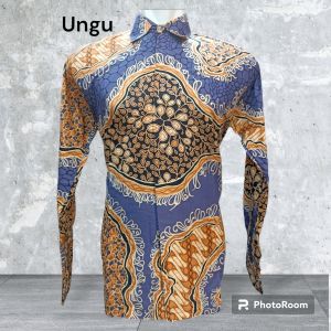 batik premium lengan panjang lapis furing hero katun solo jahitan rapih elegan moderen