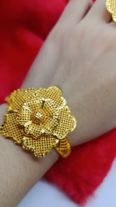 Gelang Kendari Free Cincin Terbaru Import Gelang Tangan Xuping Terbaru Dubai Perhiasan Lapis Emas 24k Wanita Motif Bangle